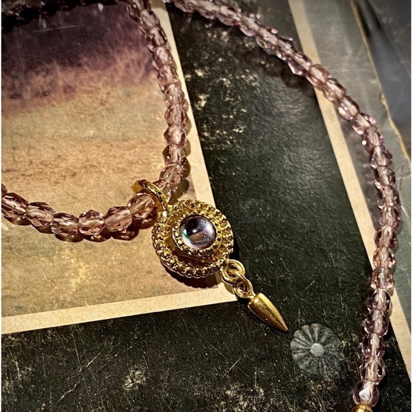 Vintage beaded statement necklace - Picture 5 of 12